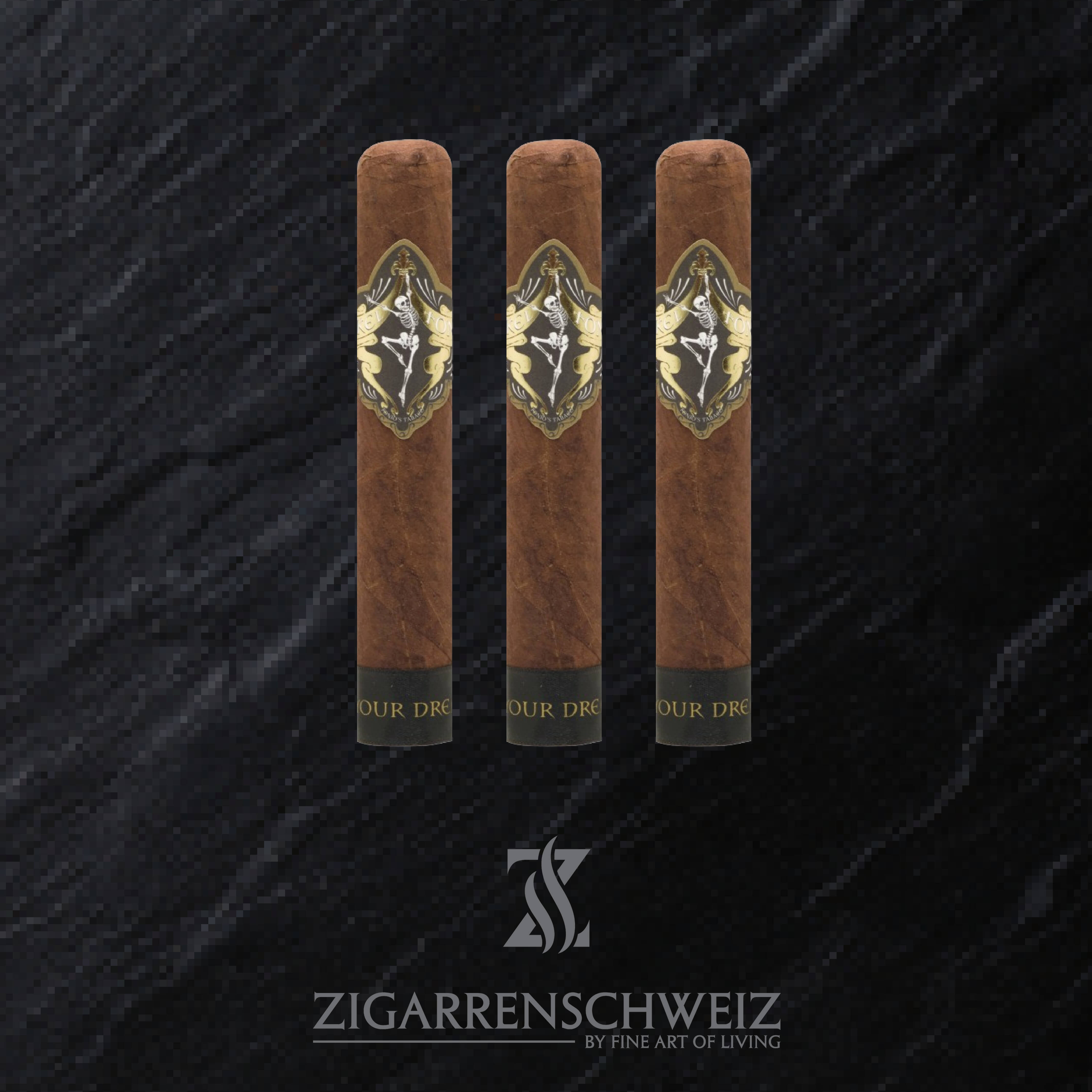 Skelton Live Your Dreams Robusto Zigarren 3er Etui von Zigarren Schweiz