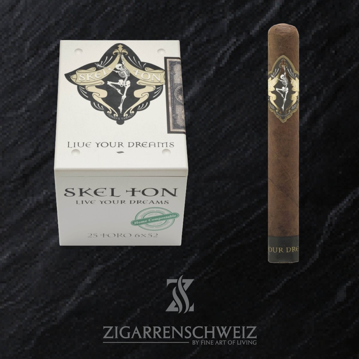 Skel Ton Live your Dreams Toro - Zigarrenschweiz Online Zigarren Boutique - 