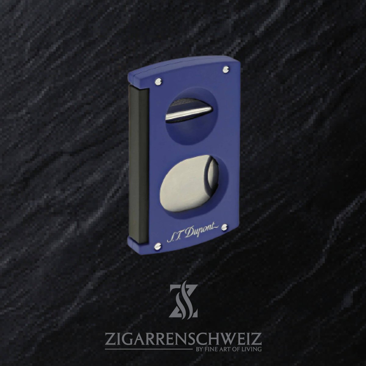 S.T. Dupont Double Blade Zigarren Cutter - Zigarrenschweiz Online Zigarren Boutique - 