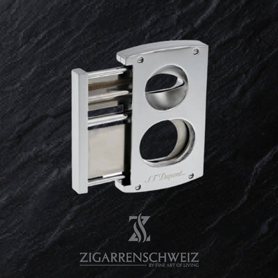 S.T. Dupont Double Blade Zigarren Cutter - Zigarrenschweiz Online Zigarren Boutique - 