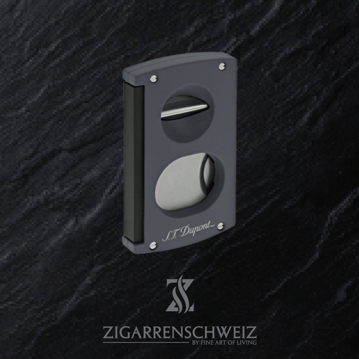 S.T. Dupont Double Blade Zigarren Cutter - Zigarrenschweiz Online Zigarren Boutique - 