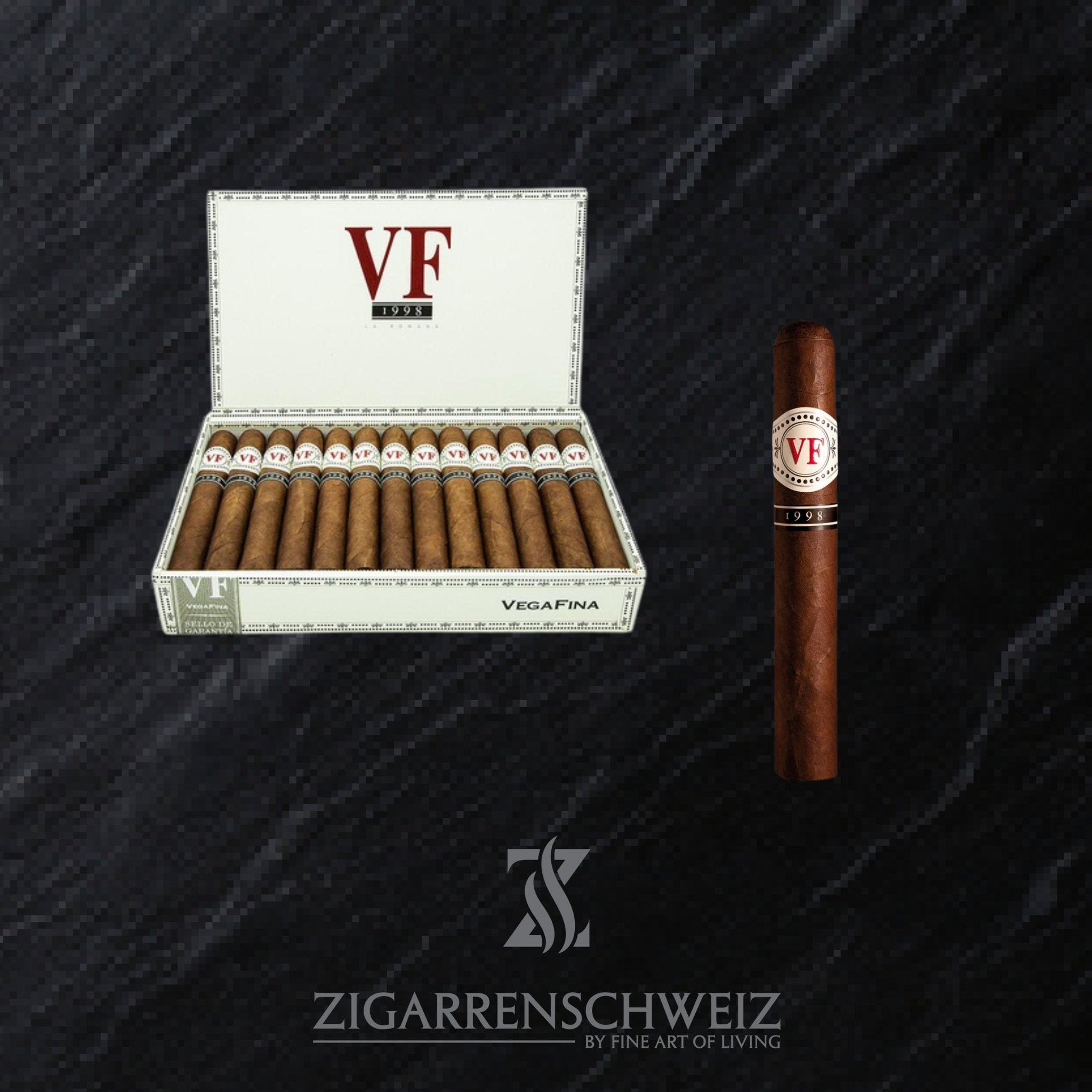 offene Kiste Vega Fina 1998 Zigarren im Toro Format