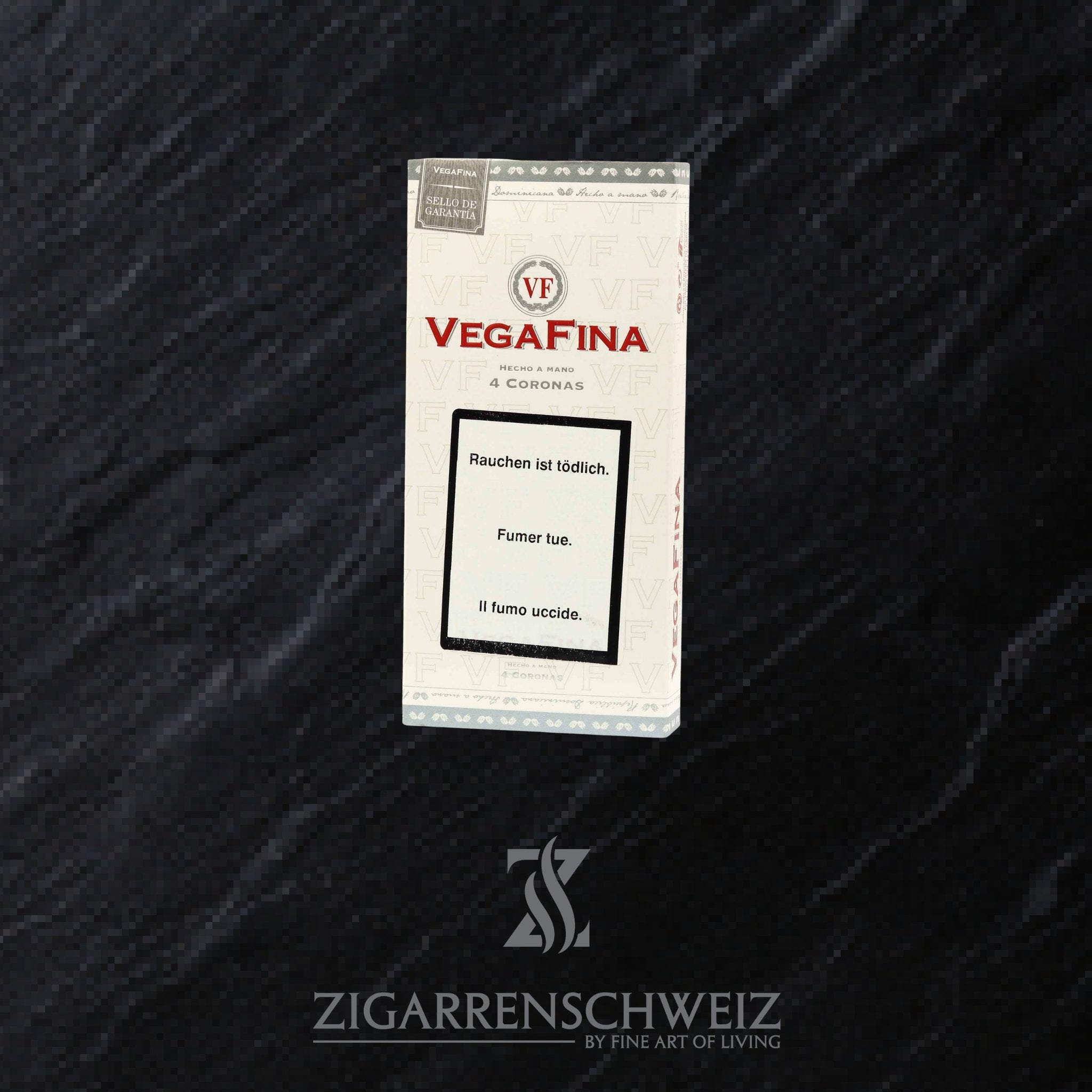 4er Etui Vega Fina Classic Linie Zigarren im Corona Format