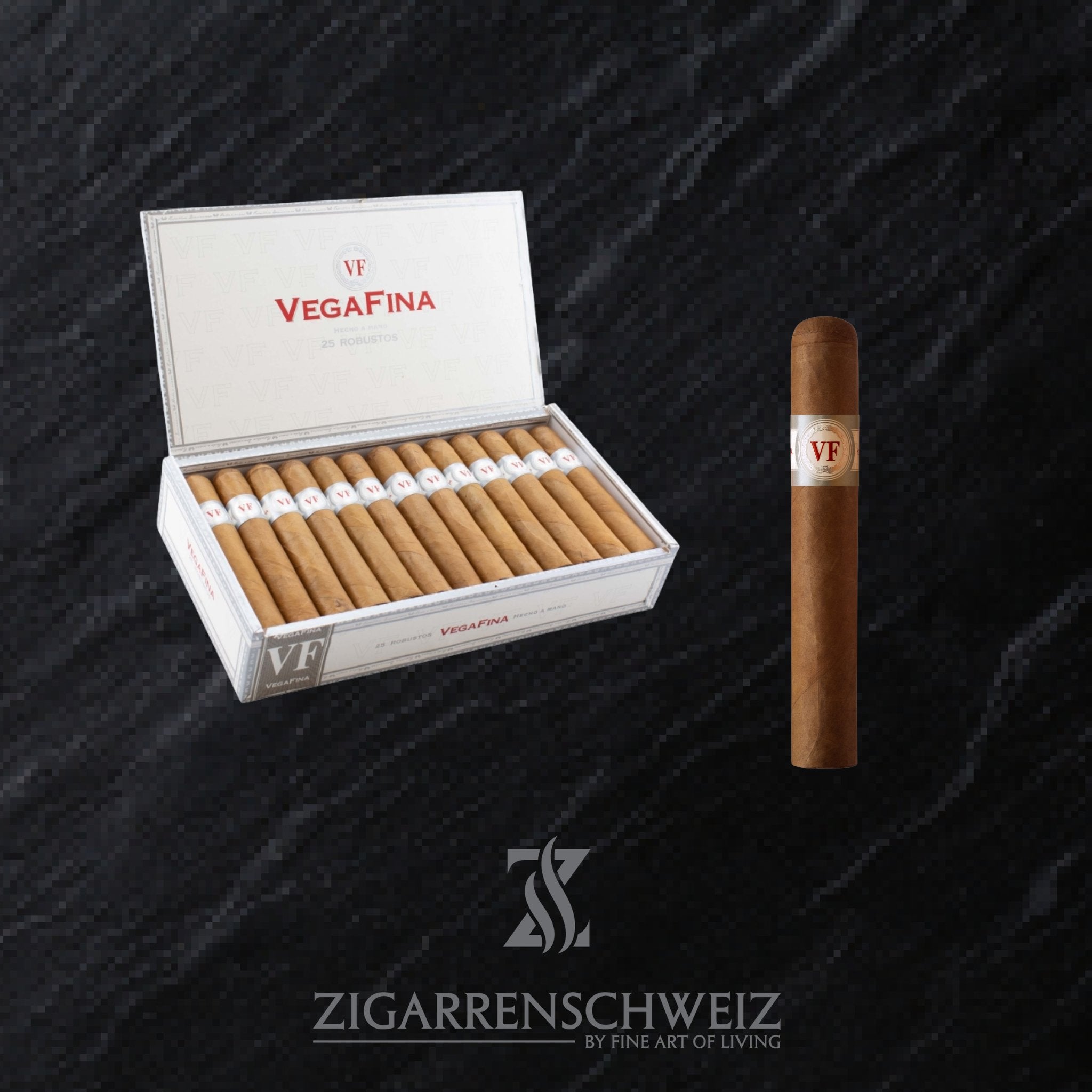 offene Kiste Vega Fina Classic Linie im Robusto Format