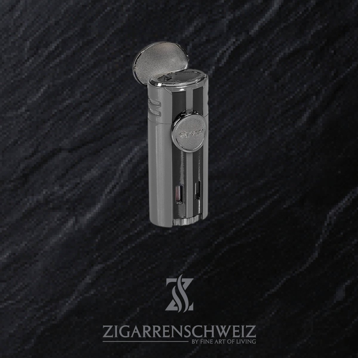 Xikar HP4 Quato Jet Flame Feuerzeug - Zigarrenschweiz Online Zigarren Boutique - 