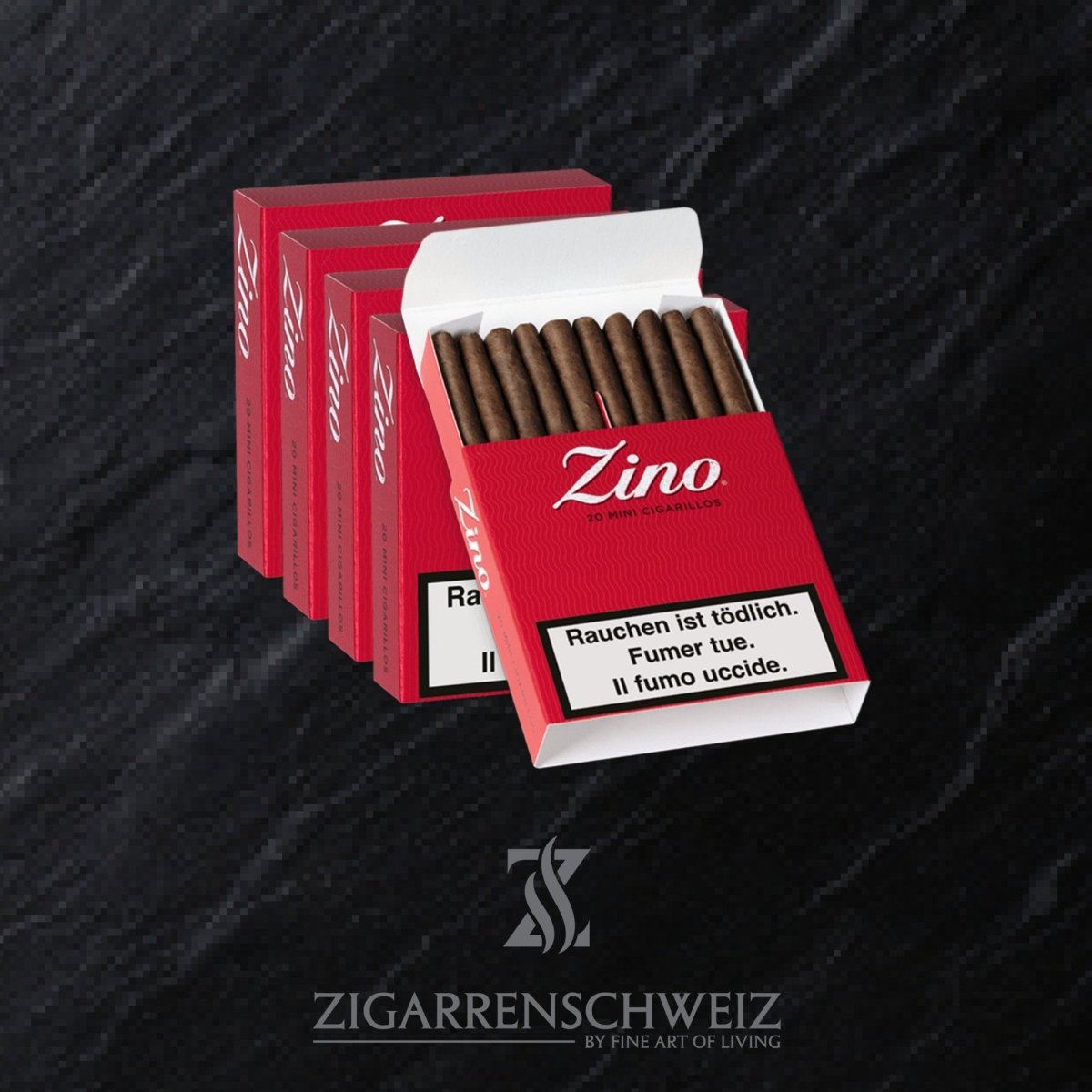 Zino Nicaragua Cigarillos Red - Zigarrenschweiz Online Zigarren Boutique - 