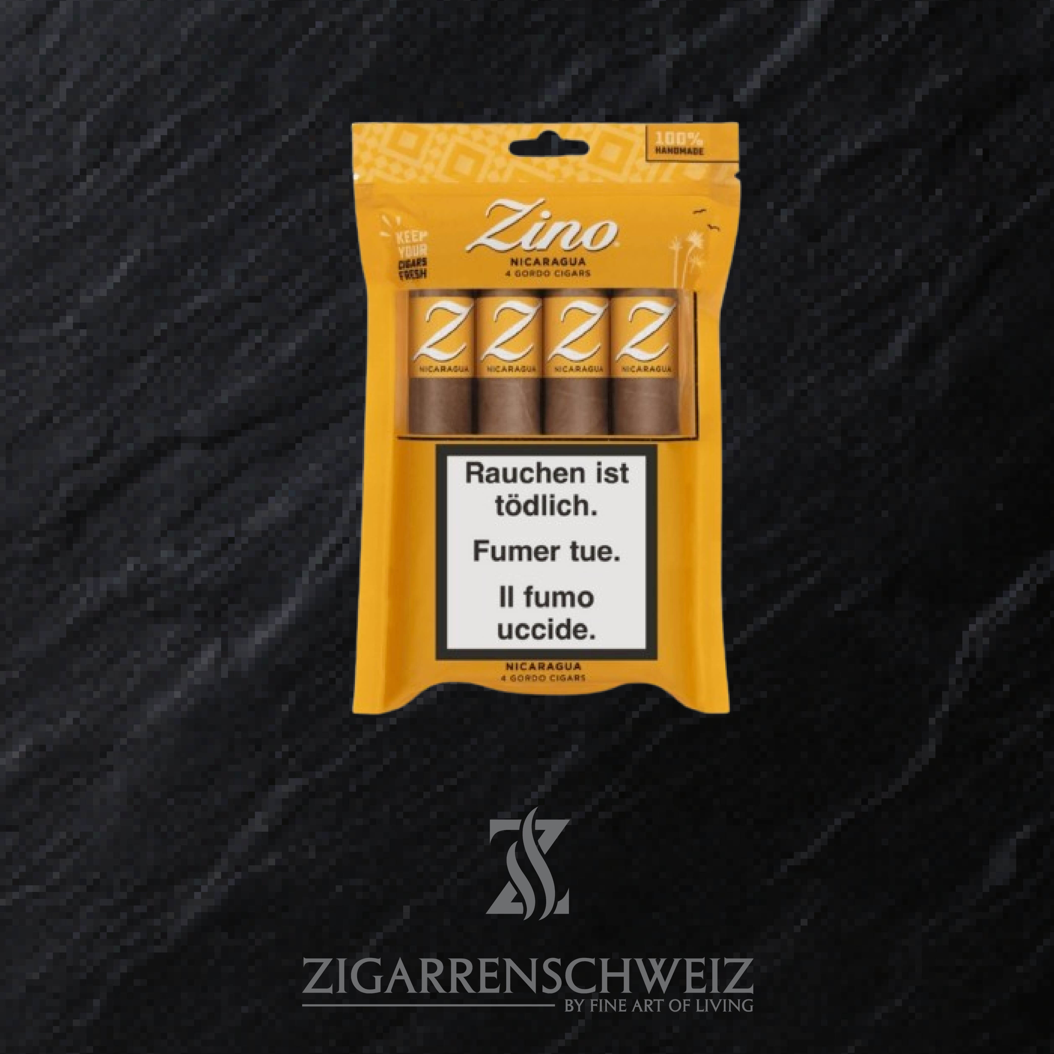Zino Nicaragua Gordo Zigarren Fresh Pack