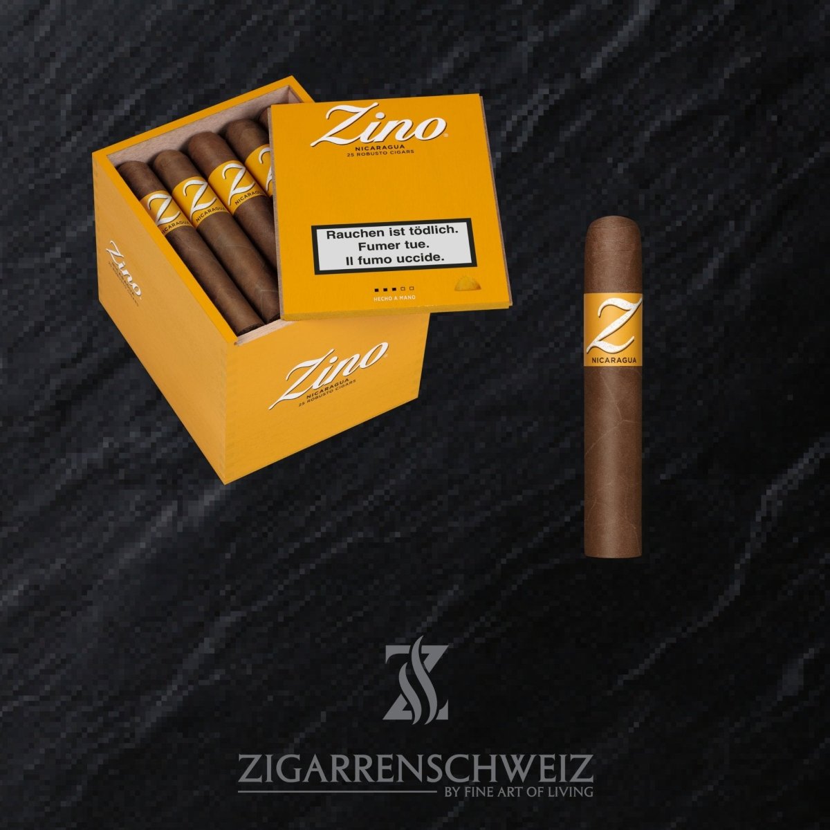 Zino Nicaragua Robusto Zigarren - Zigarrenschweiz Online Zigarren Boutique - 