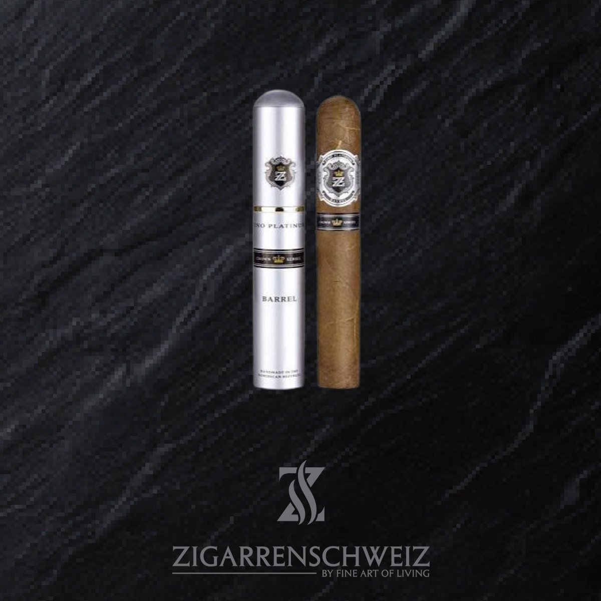Zino Platinum Crown Series Barrel Tubos - Zigarrenschweiz Online Zigarren Boutique - 