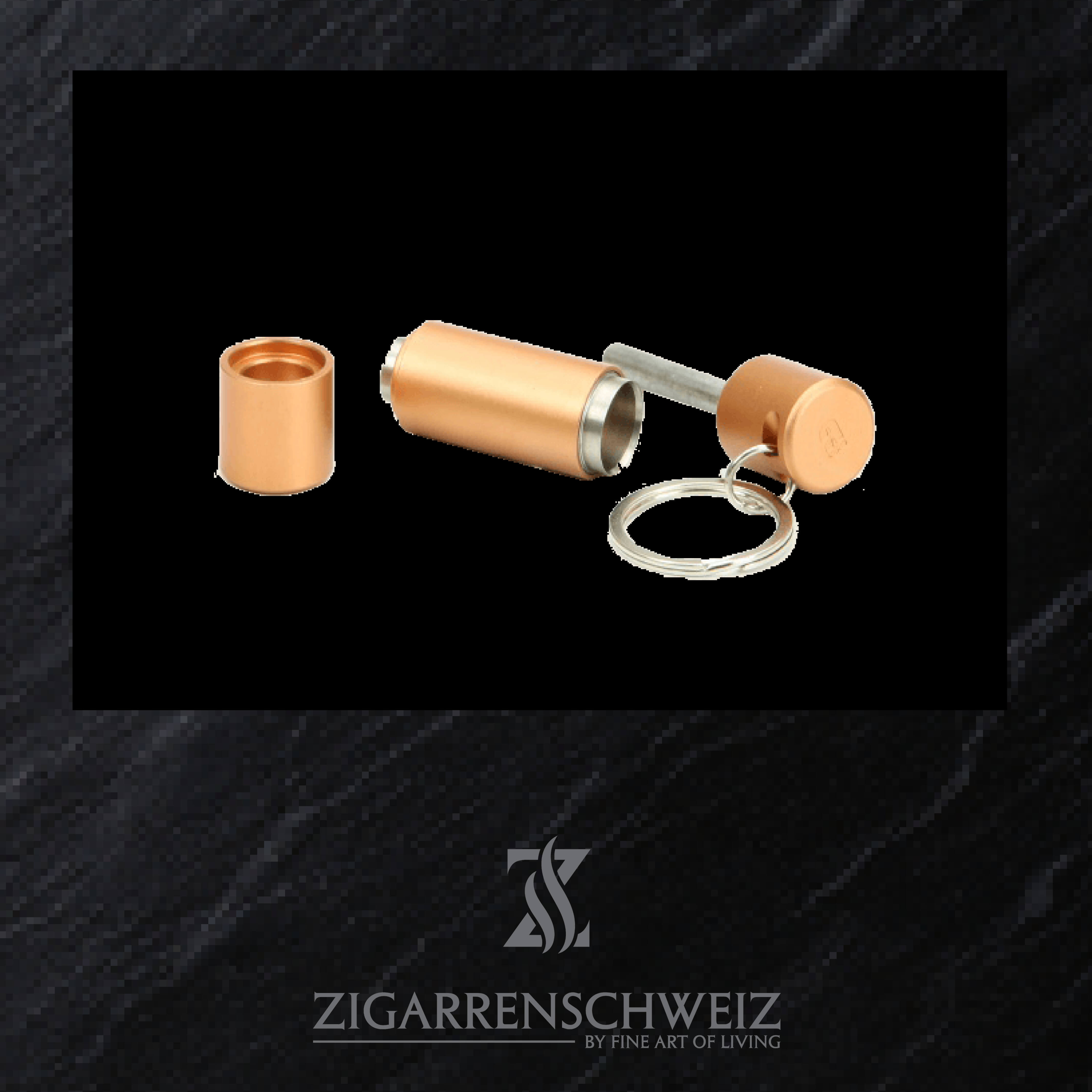 adorini Doppel Zigarrenbohrer (Puncher), Solingerklingen; Farbe: Kupfer