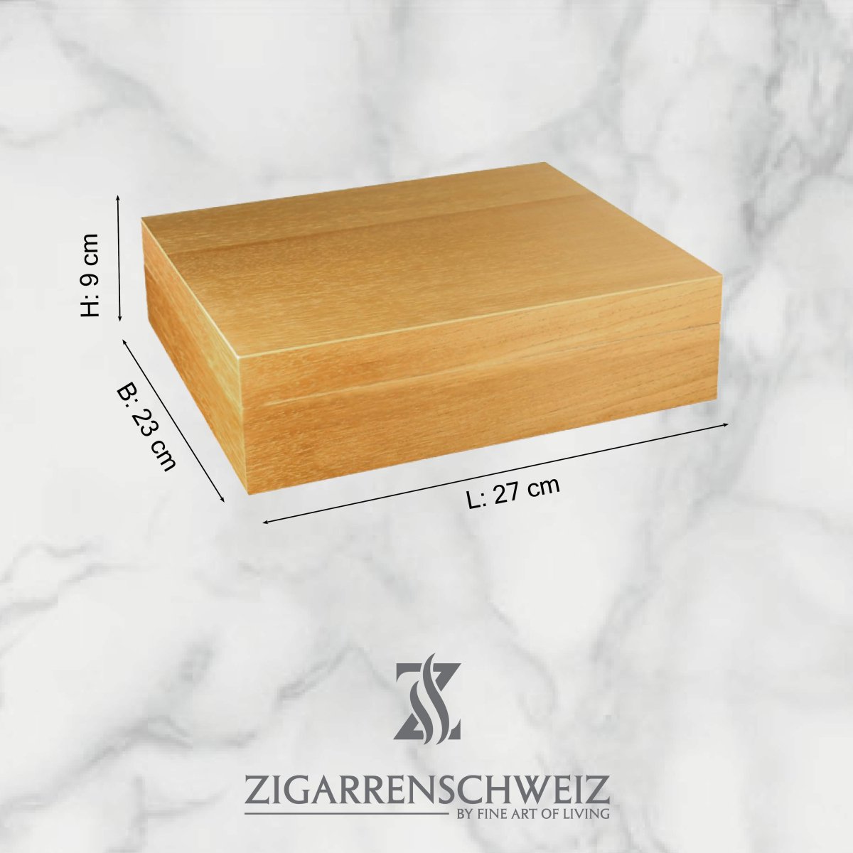 Adorini Torino Deluxe Humidor - für 30 Zigarren - Zigarrenschweiz Online Zigarren Boutique - 