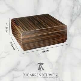 adorini Novara Medium Deluxe Humidor - für 75 Zigarren - Zigarrenschweiz Online Zigarren Boutique - 