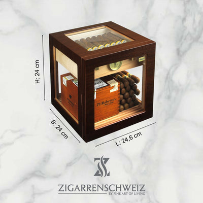 Adorini Cube Deluxe Humidor - für 100 Zigarren - Zigarrenschweiz Online Zigarren Boutique - 