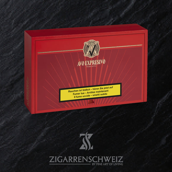 AVO Expresivo Robusto – geschlossene 20er Zigarrenkiste