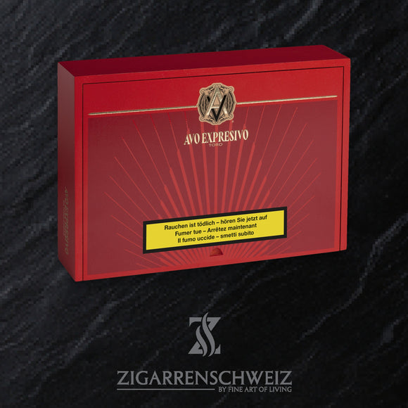AVO Expresivo Toro – geschlossene 20er Zigarrenkiste