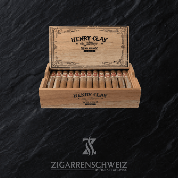 Henry Clay War Hawk Coronas 25er Zigarren Kiste