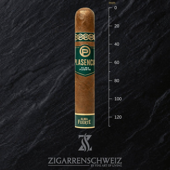 Plasencia Alma Fuerte Colorado Claro Robustus II Zigarre - Zigarrenschweiz Online Zigarren Boutique -