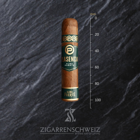 Plasencia Alma Fuerte Colorado Claro Short Robustus - Zigarrenschweiz Online Zigarren Boutique -
