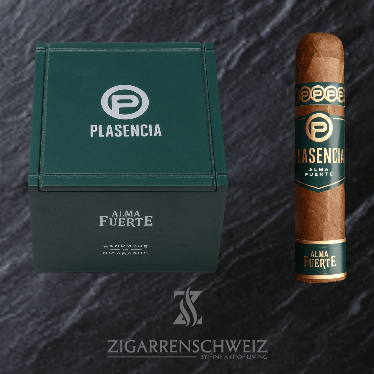 Plasencia Alma Fuerte Colorado Claro Short Robustus - Zigarrenschweiz Online Zigarren Boutique - 
