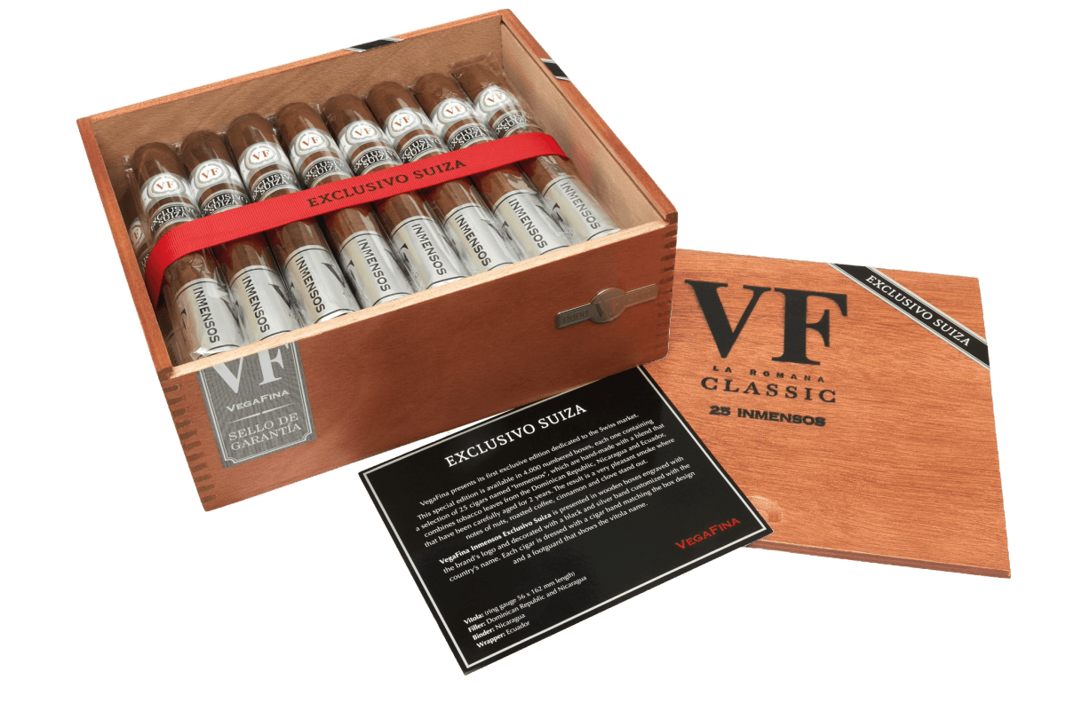 Vega Fina Inmensos Exclusivo Suiza - Zigarrenschweiz Online Zigarren Boutique - 
