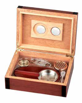 Freeline Cherry 25er Humidor Set