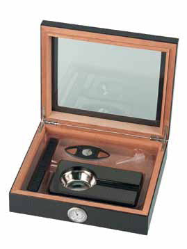 Freeline Humidor Black für 15 Zigarren