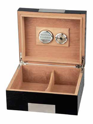 Freeline Humidor Chrome für 25 Zigarren