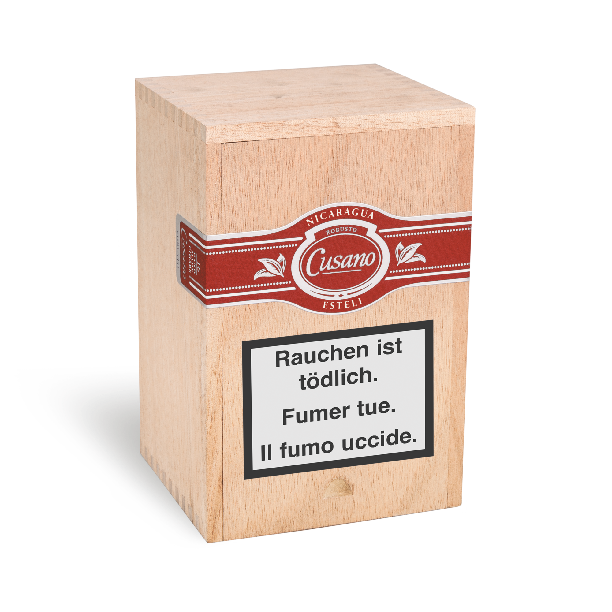 16er Kiste Cusano Dominicana Nicaragua Robusto Zigarren, Box verschlossen