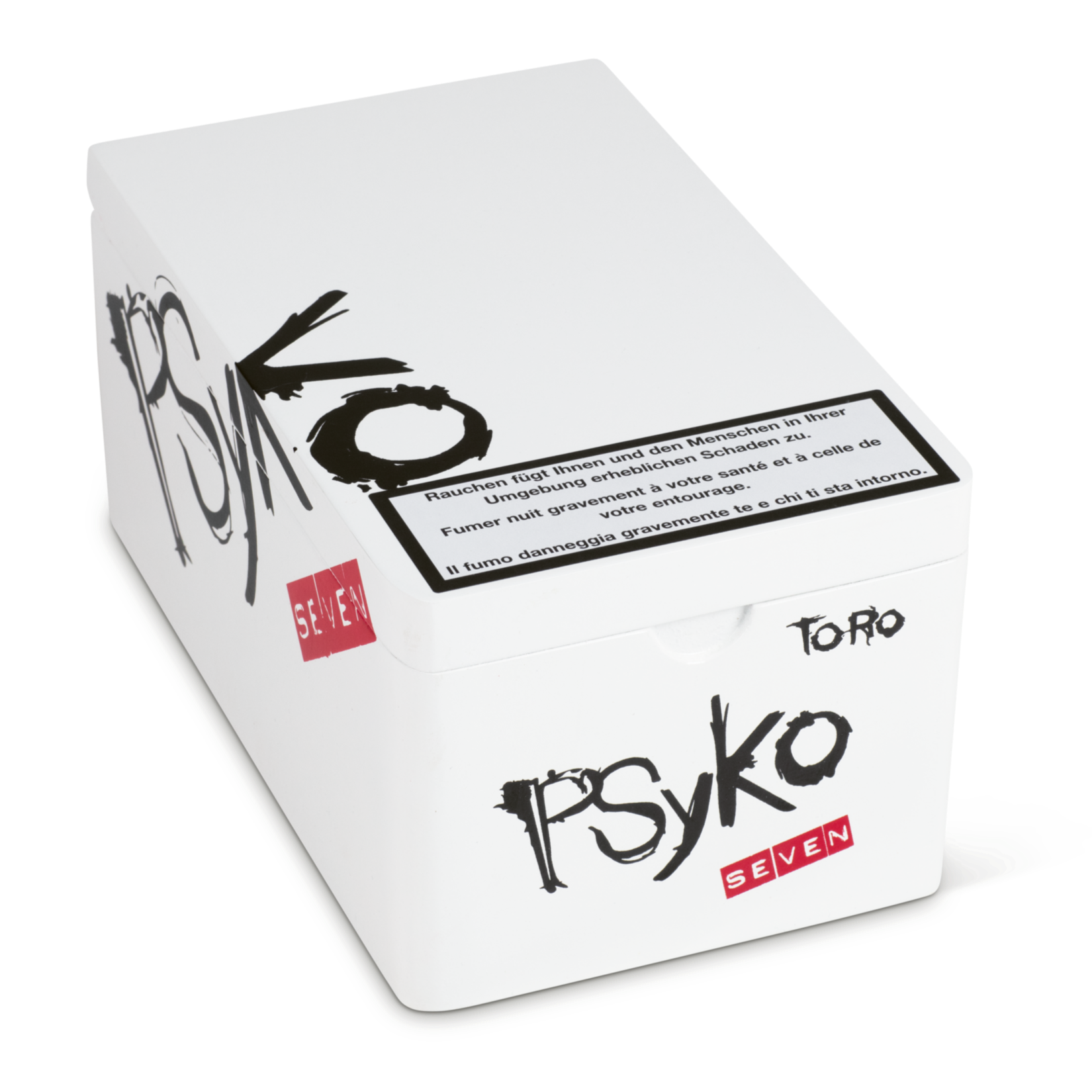 PSyKo SEVEN Natural Toro 25er Zigarrenbox geschlossen