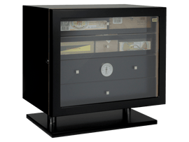Adorini Varese Deluxe Humidor - schwarz für 500 Zigarren - Zigarrenschweiz Online Zigarren Boutique - 
