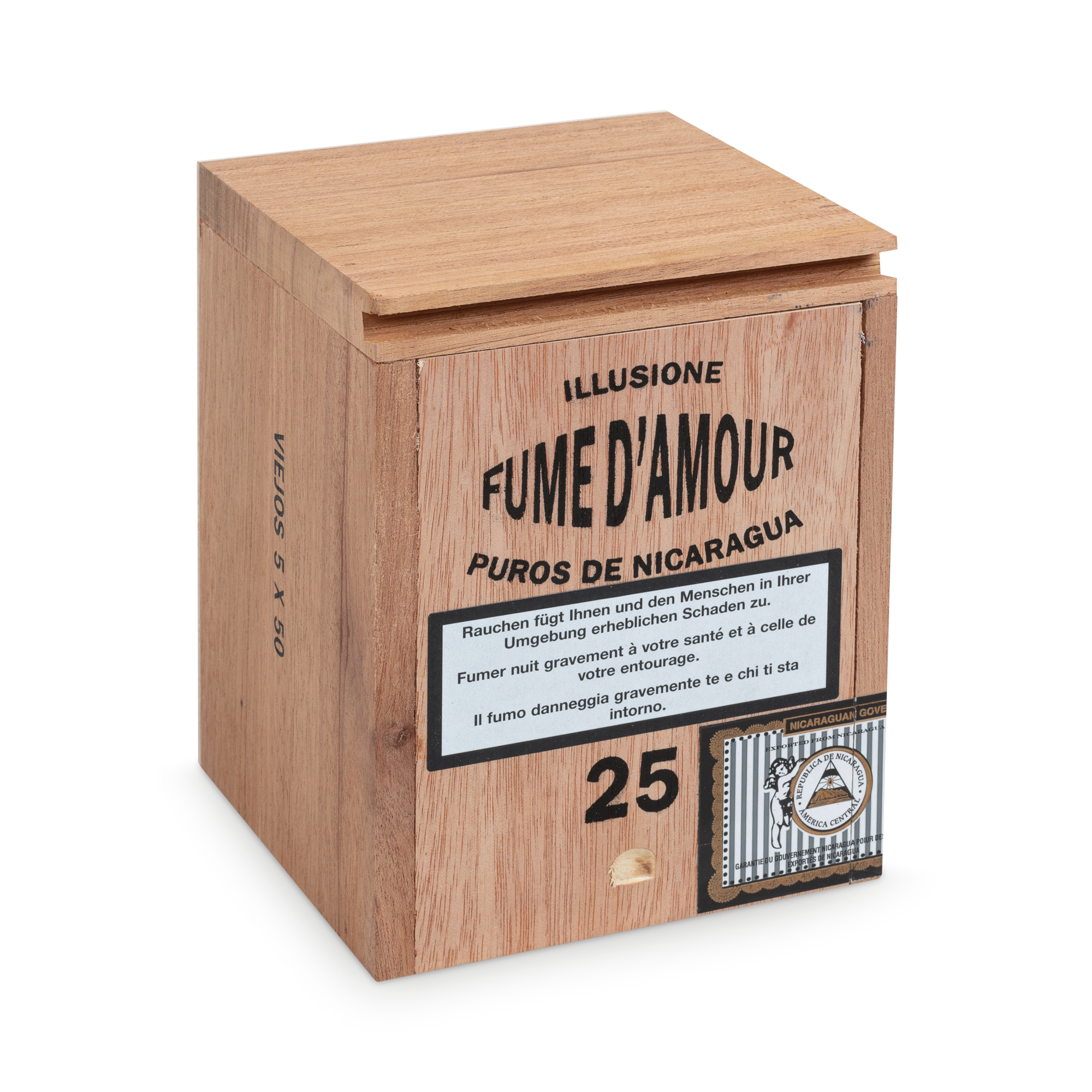 25er Kiste llusione Fume d'Amour Viejos Zigarren, Box verschlossen