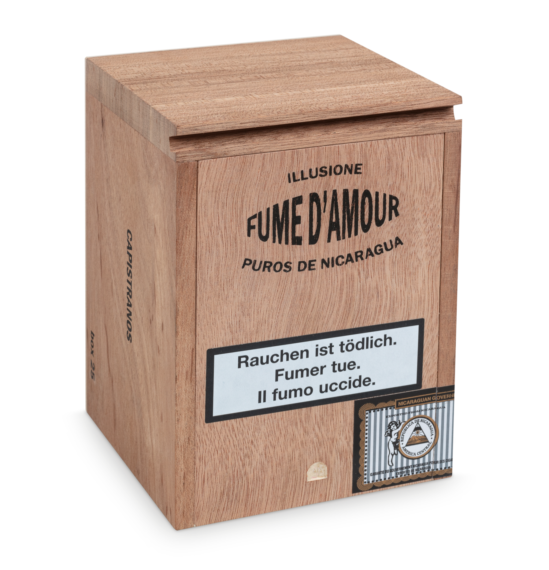 25er Kiste Illusione Fume d'Amour Capistranos Zigarren, Box verschlossen