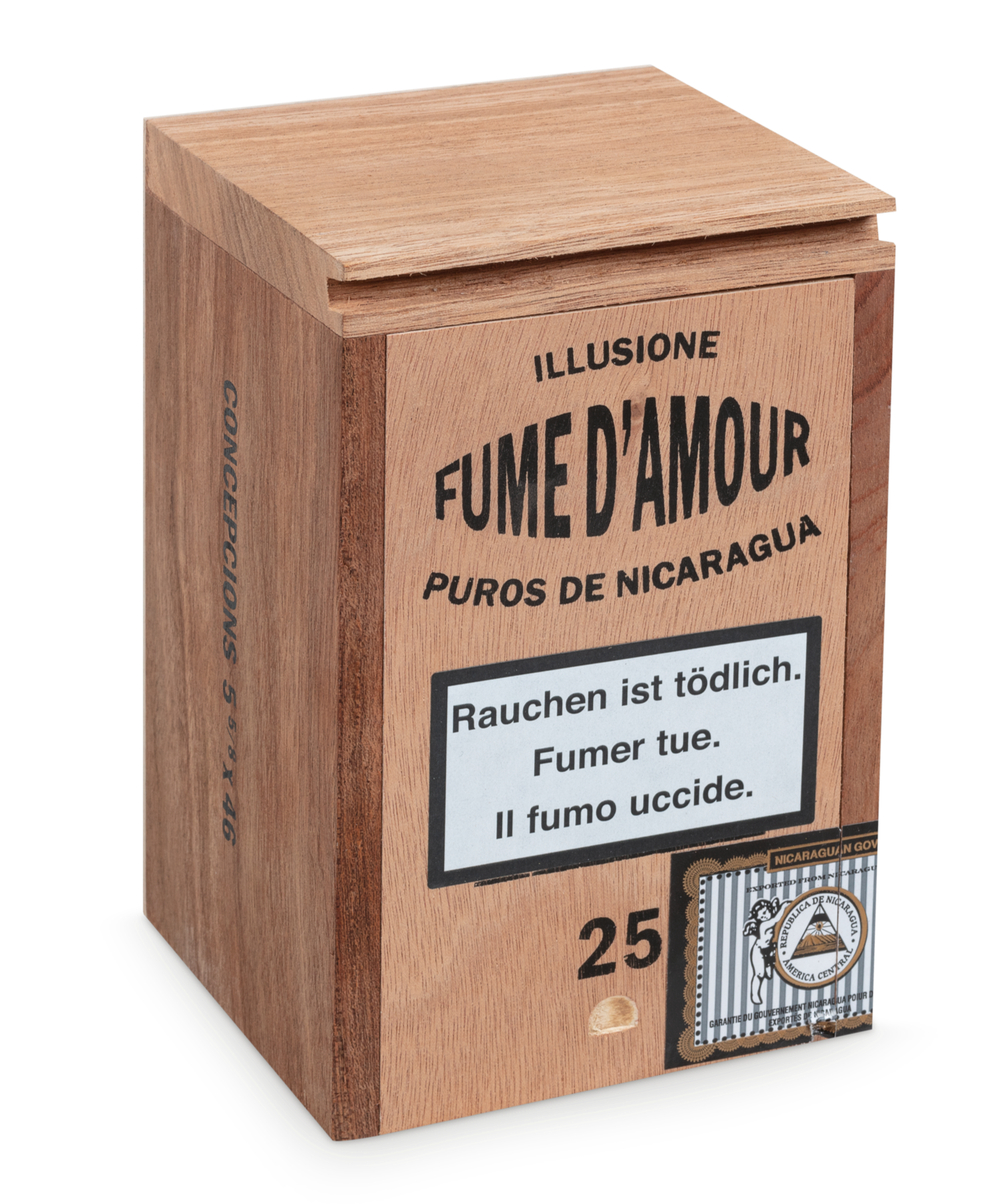25er Kiste Illusione Fume d'Amour Concepcions Zigarren, Box verschlossen