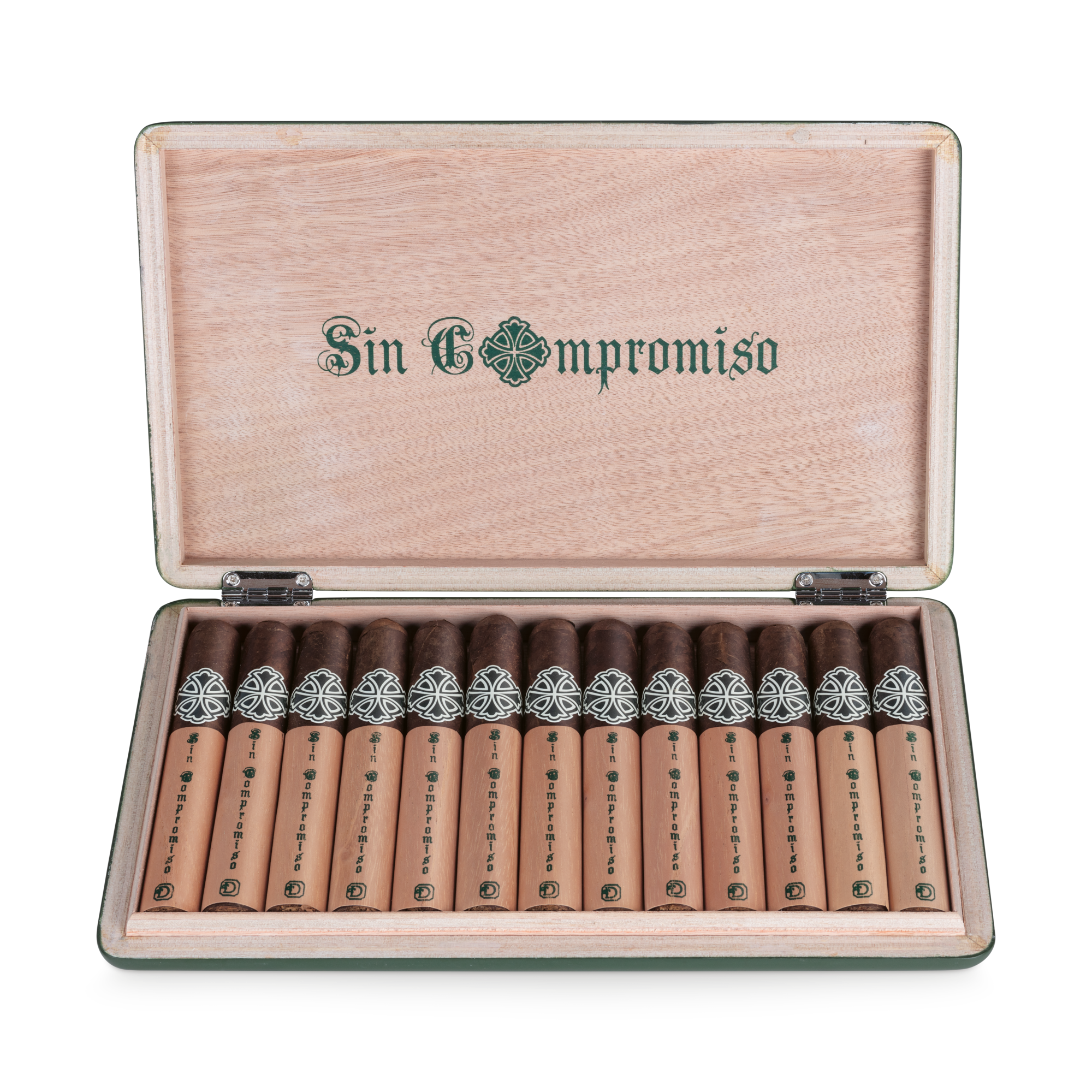 AKA Sin Compromiso No. 5 Parejo Zigarren Kiste geöffnet