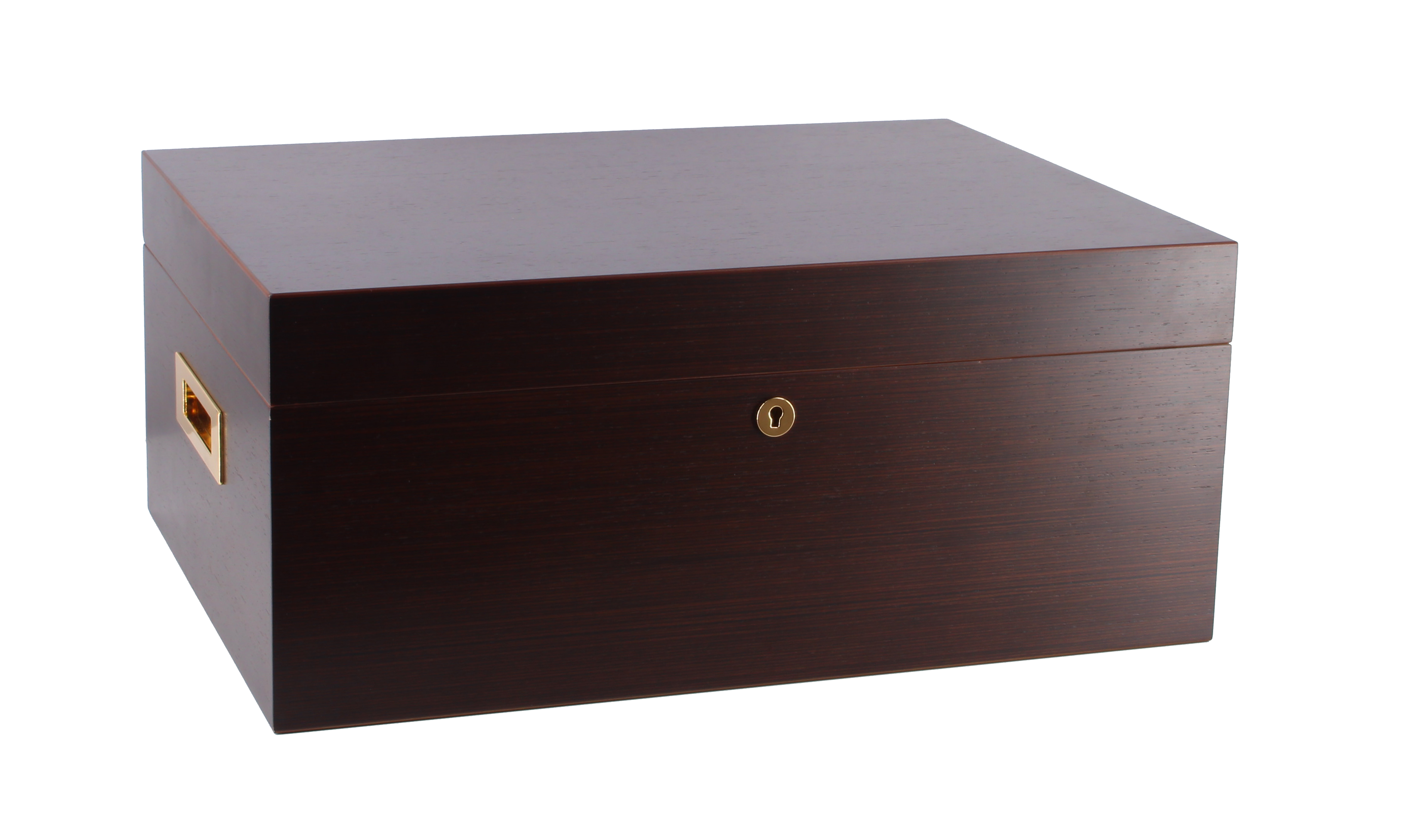 adorini Vittoria Deluxe Humidor, Farbe: Braun, geschlossen