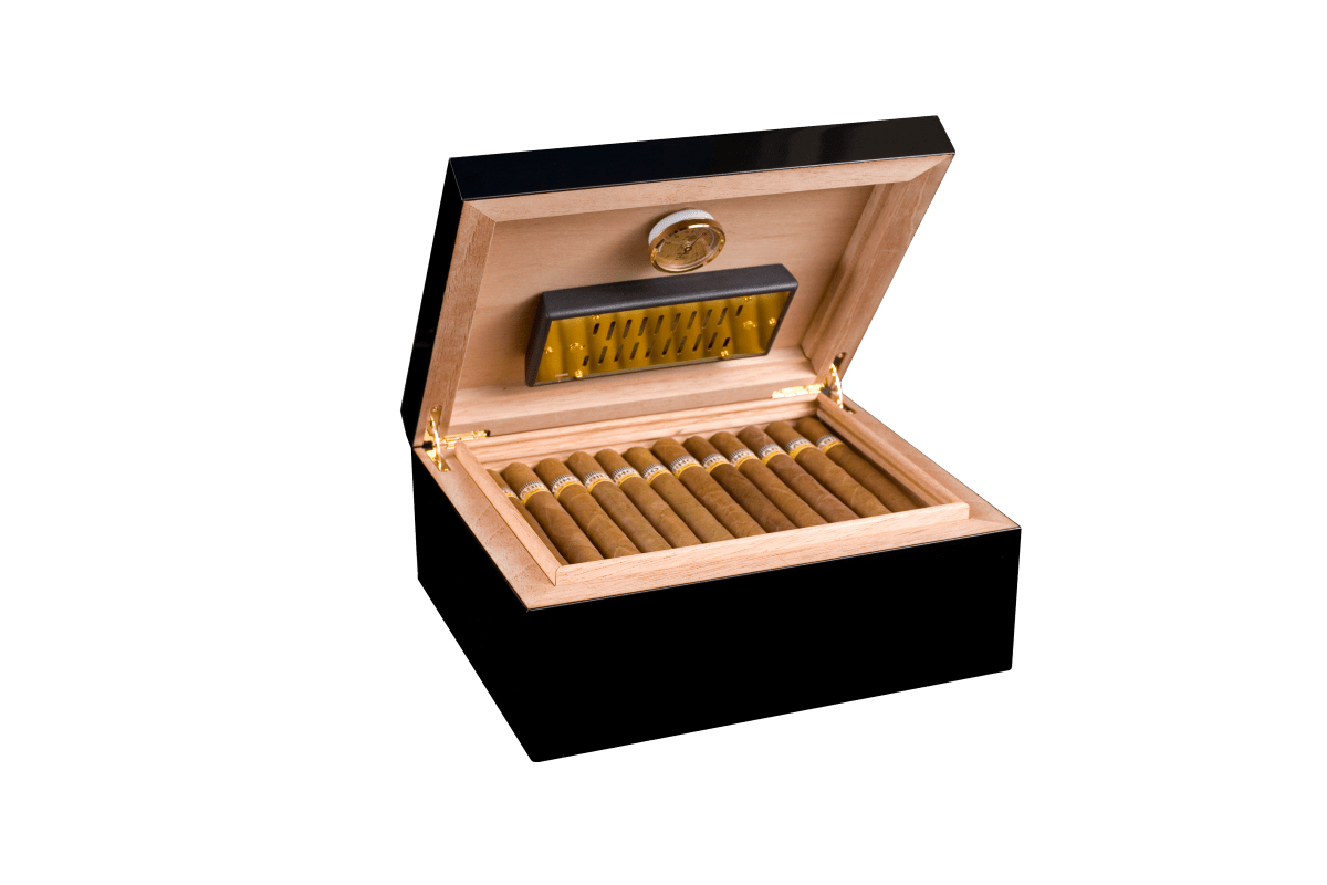 adorini Sorrente Medium Deluxe Humidor - Zigarrenschweiz Online Zigarren Boutique - 