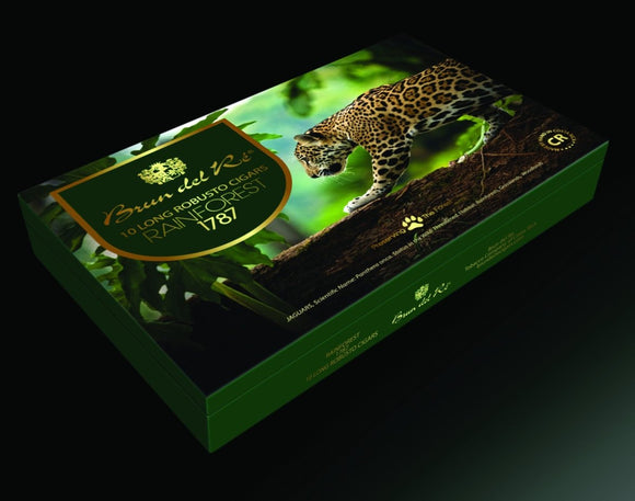 Brun del Re 1787 Rainforest Jaguar Long Robusto Zigarre - Zigarrenschweiz Online Zigarren Boutique - 