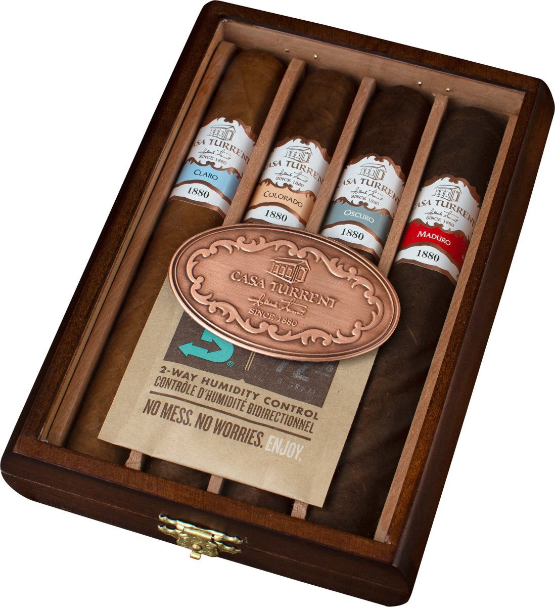 Casa Turrent 1880 Double Robusto Sampler - Zigarrenschweiz Online Zigarren Boutique - 