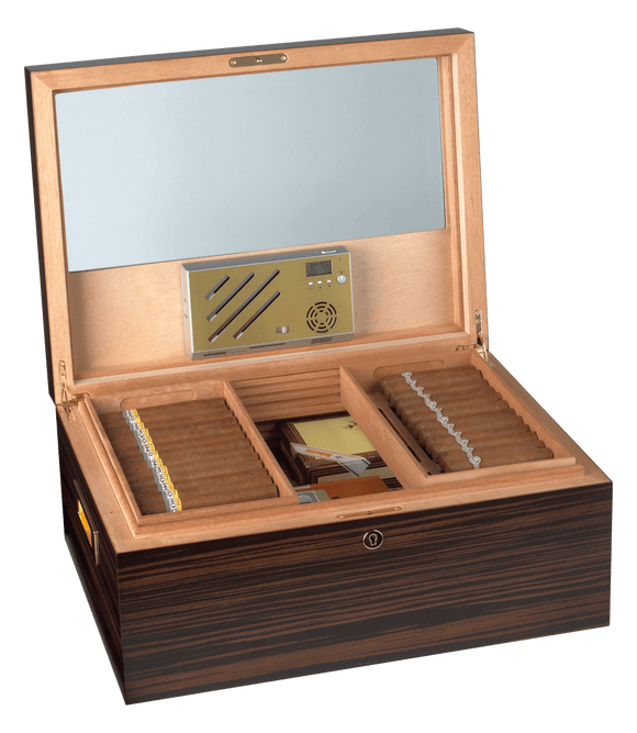 Adorini Vittoria Deluxe - Humidor inkl. Adorini Cigar HeavenBefeuchtungssystem der 2. Generation - Zigarrenschweiz Online Zigarren Boutique - 