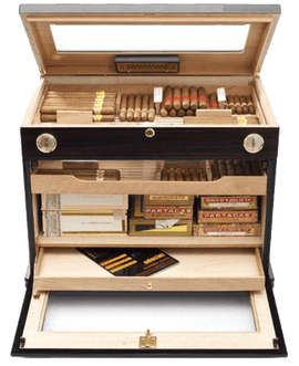 Adorini Aficionado Deluxe Humidor, Lagerung von 400 Zigarren - Zigarrenschweiz Online Zigarren Boutique - 