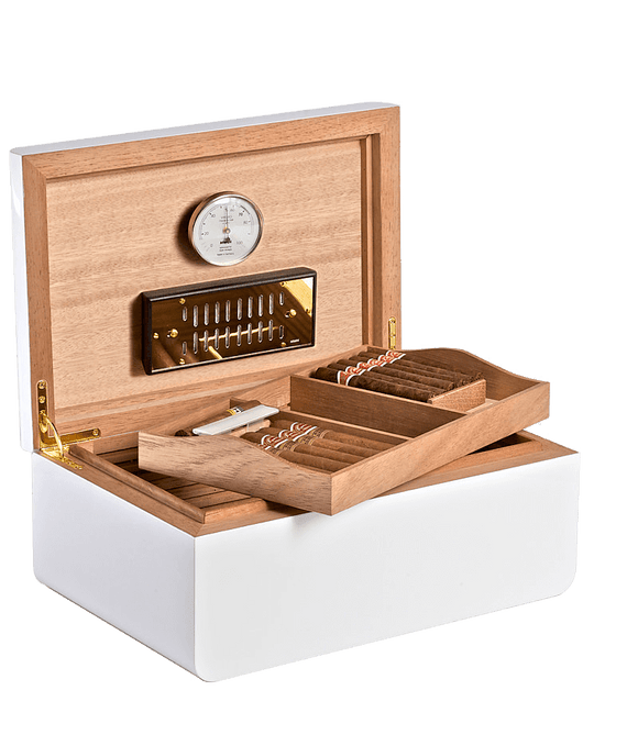 Adorini Carrara Deluxe Humidor - Large für 150 Zigarren - Zigarrenschweiz Online Zigarren Boutique - 