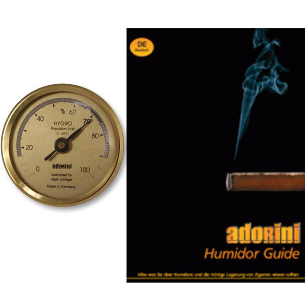Adorini Matera Deluxe Humidor inkl. Hygrometer & Gebrauchsanleitung