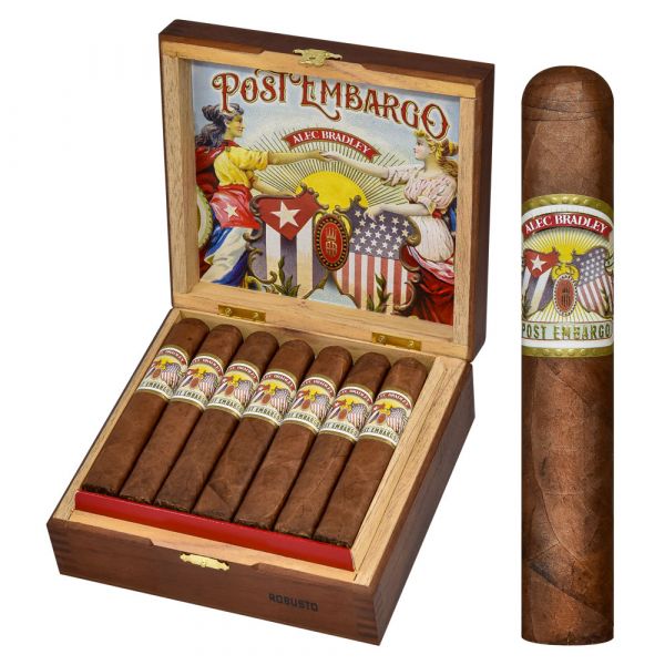 Alec Bradley Post Embargo Robusto, 20er Zigarren Kiste