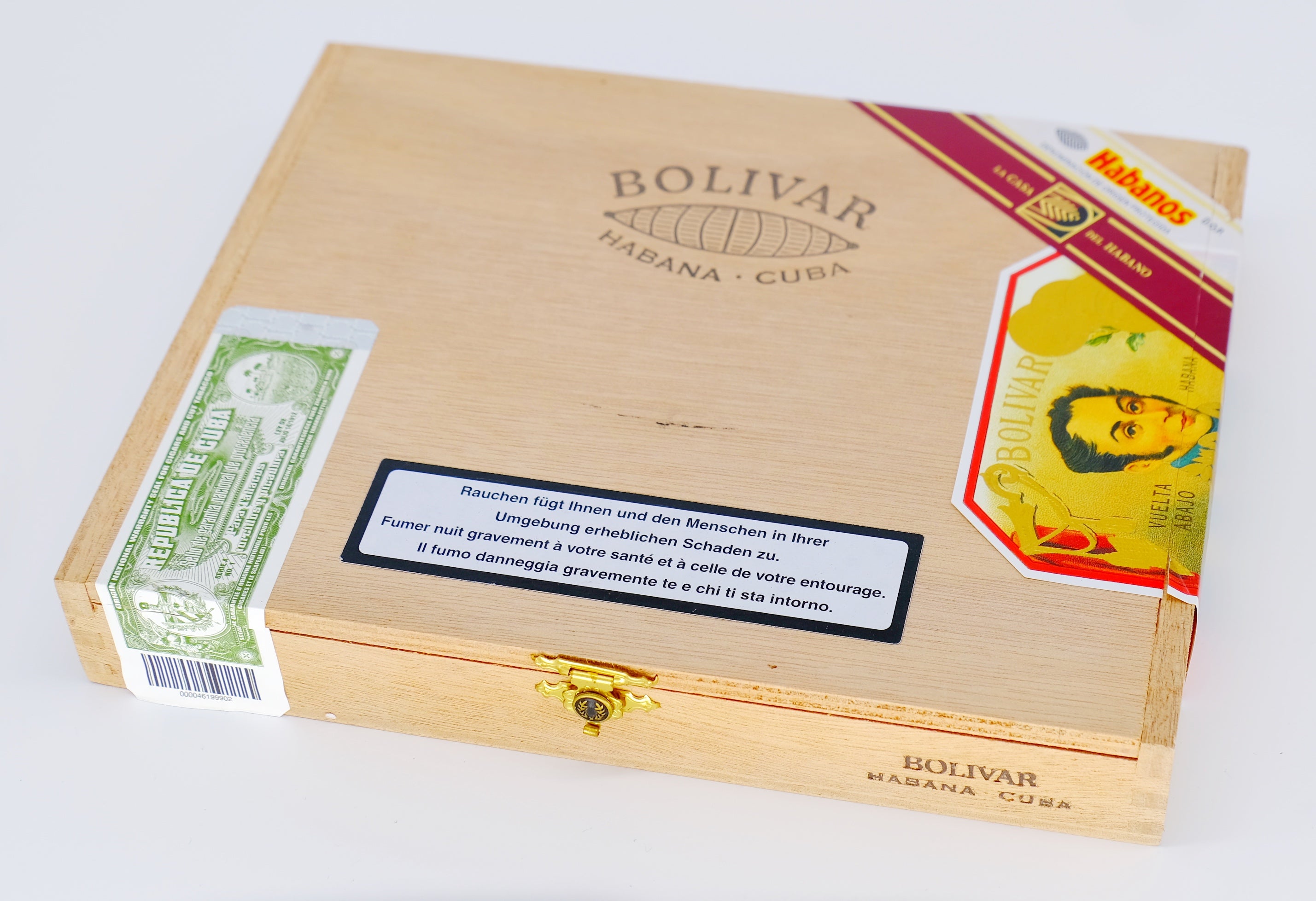 Bolivar Libertador Zigarre La Casa de Habano limited Edition_Zigarren Box geschlossen