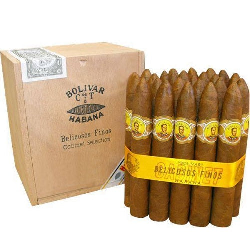 Bolivar Belicosos Finos Zigarre im Belicosos Format 25er Zigarrenbox slide