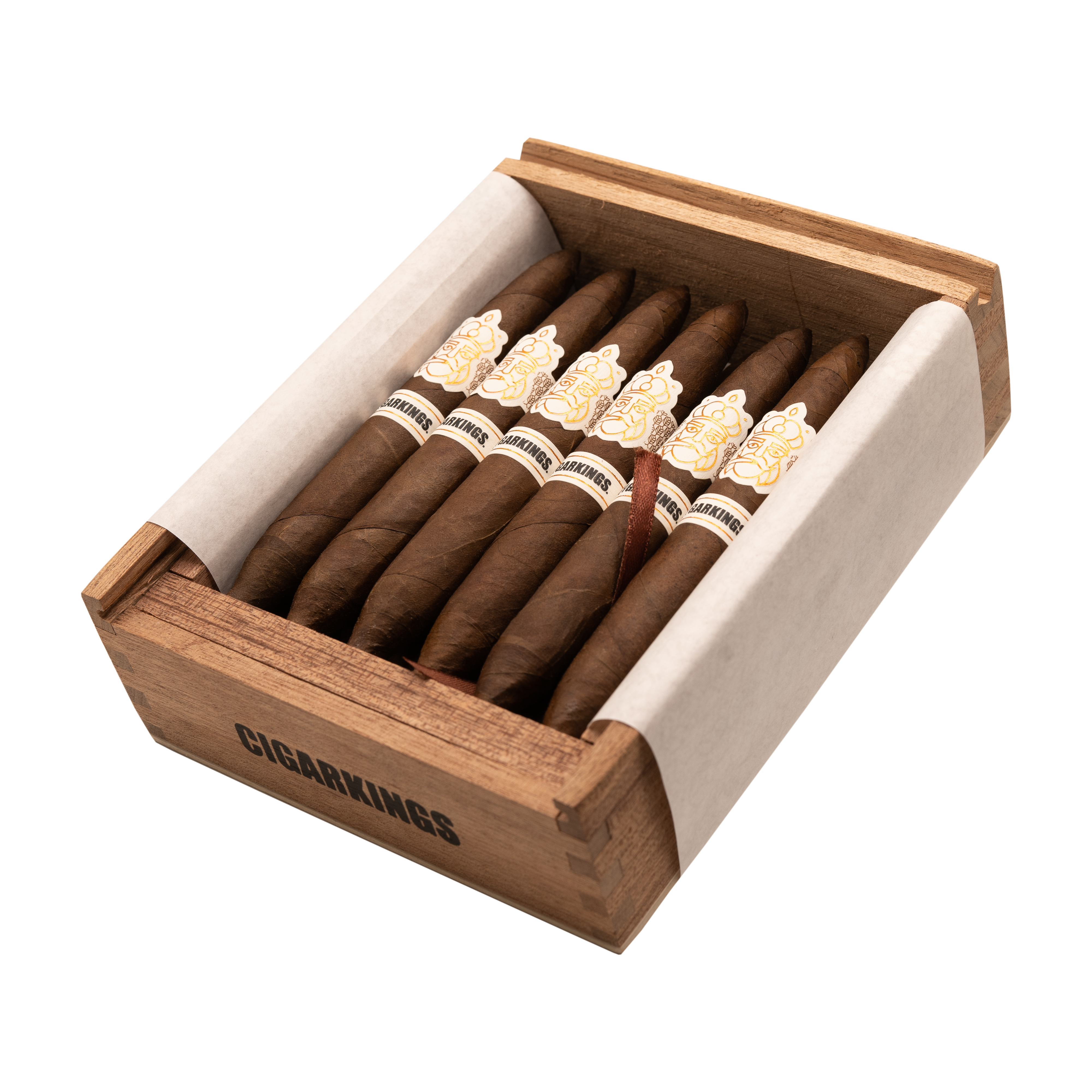 CigarKings Maduro Elegantes Zigarrenkiste geöffnet