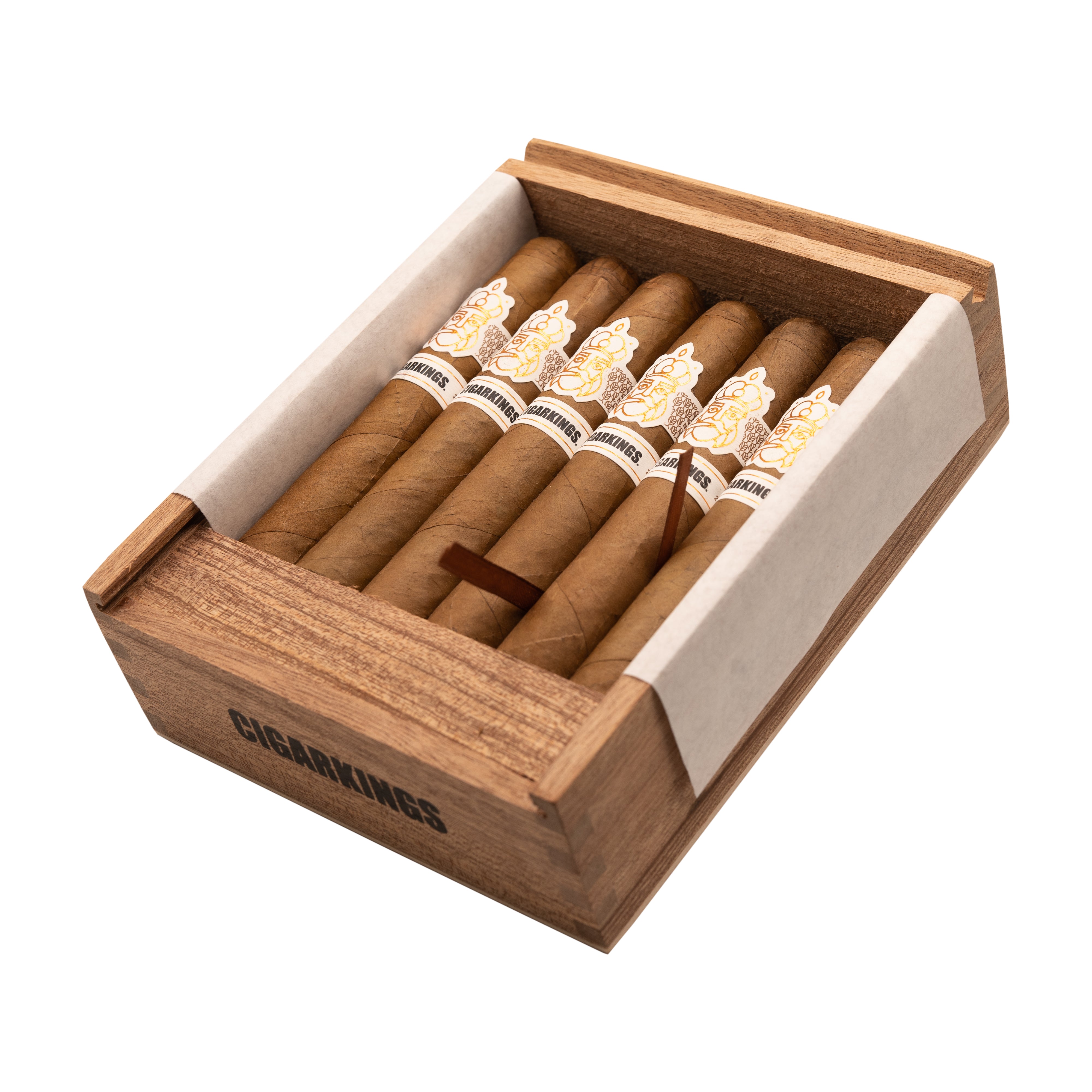 CigarKings Sun Grown Robusto Zigarren Kiste offen