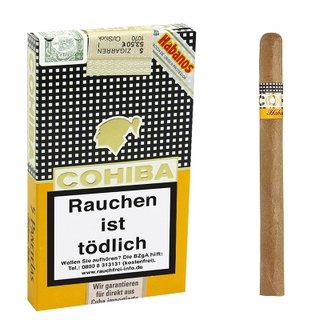 Cohiba Panetela 5er Zigarrenschachtel