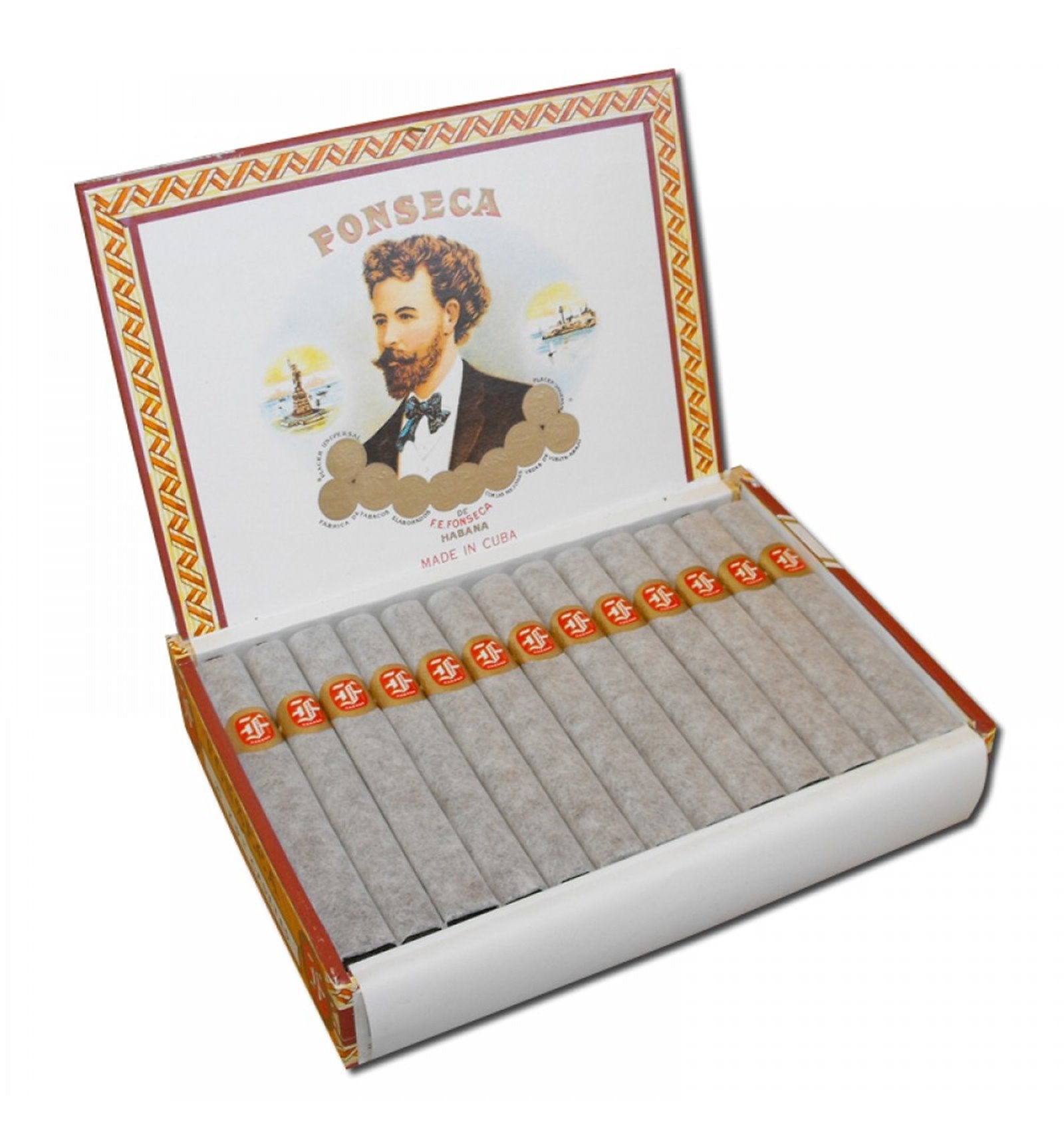 Fonseca Delicias Zigarren in der 25er Kiste geöffnet