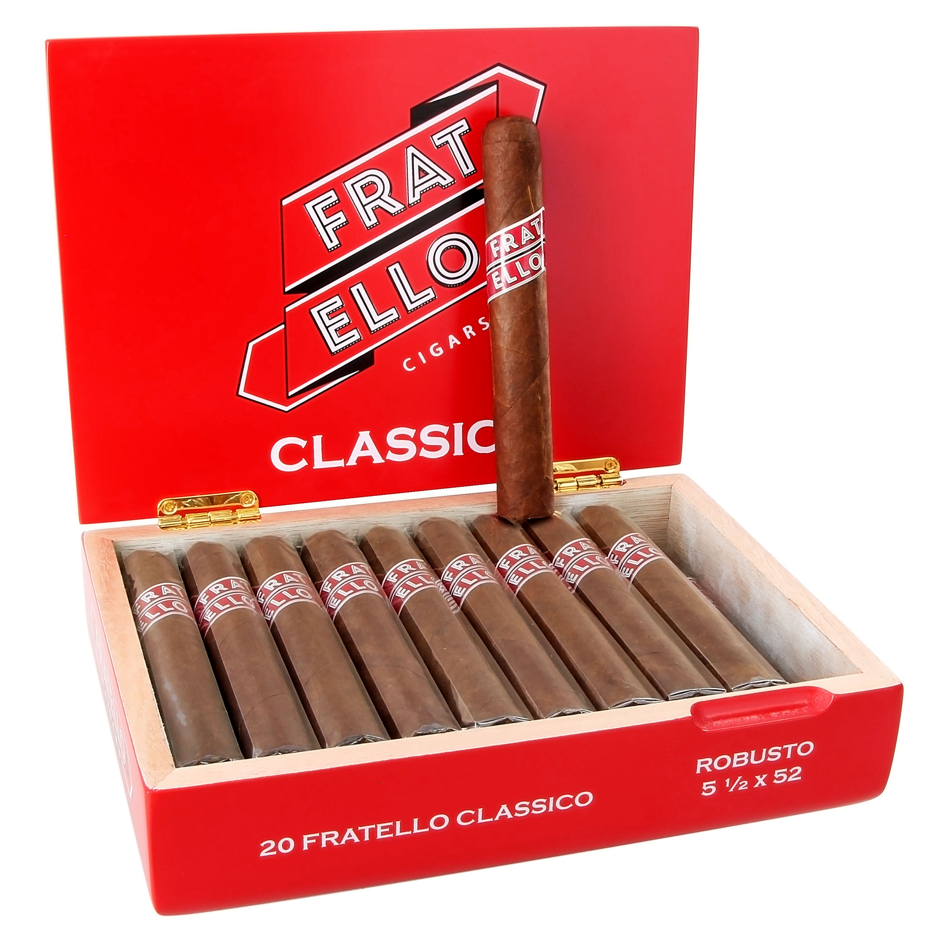 Fratello Classico Robusto Zigarren 20er box geöffnet